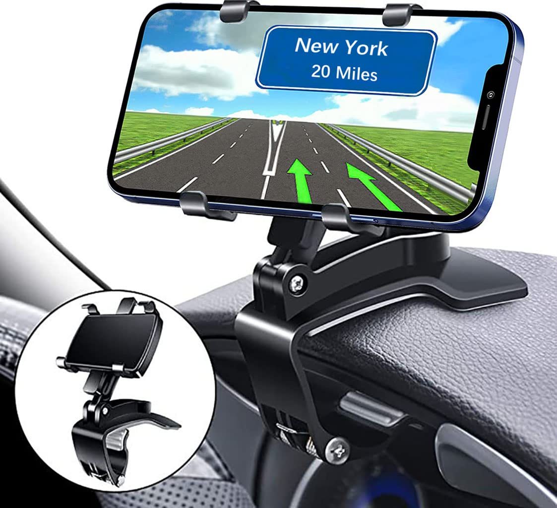 Coocoe Car Phone Holder with 360 Degree Rotation