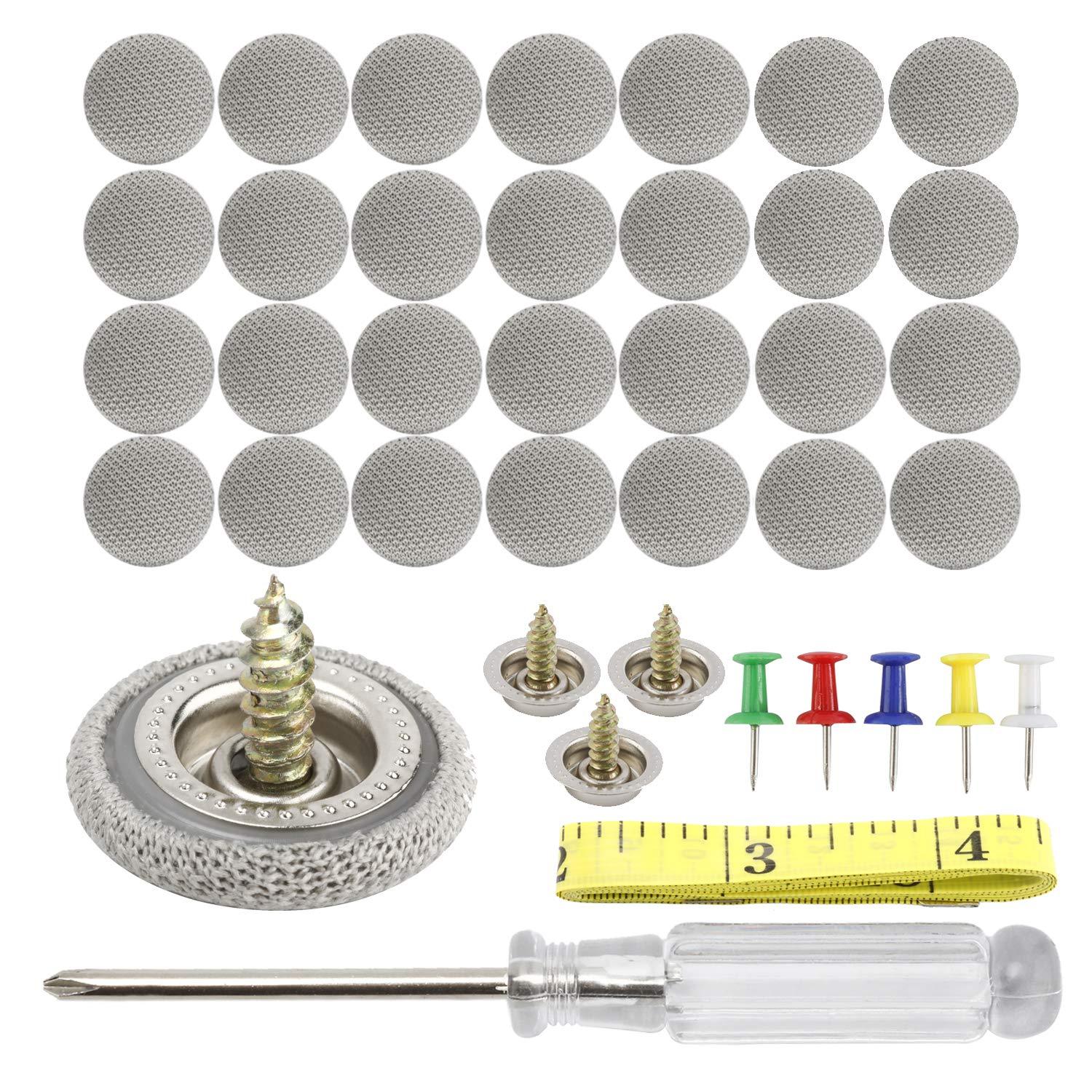 Coocoe Automotive Car Roof Headliner Repair Button Pins Kit